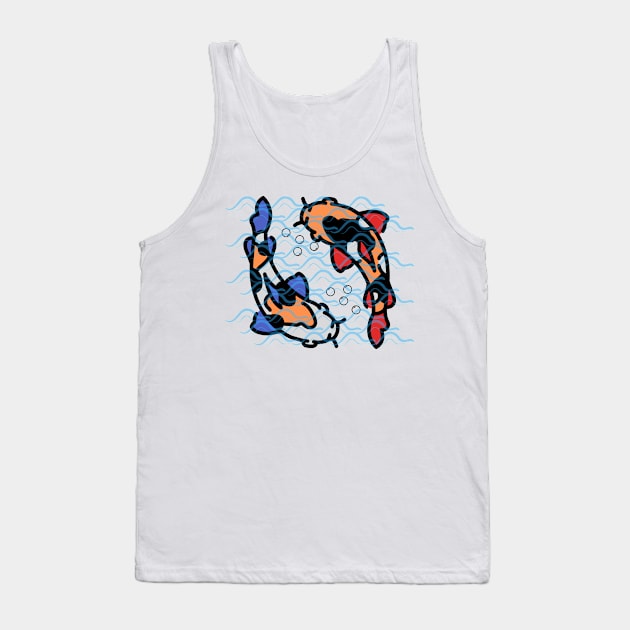 Koi Fish Tank Top by Serene Twilight